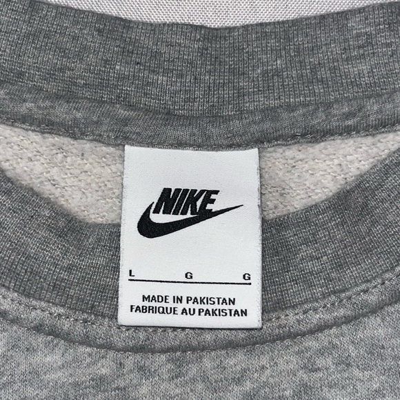 Nike Just Do It Sweatshirt w/Contrast Stitching - Picture 6 of 7
